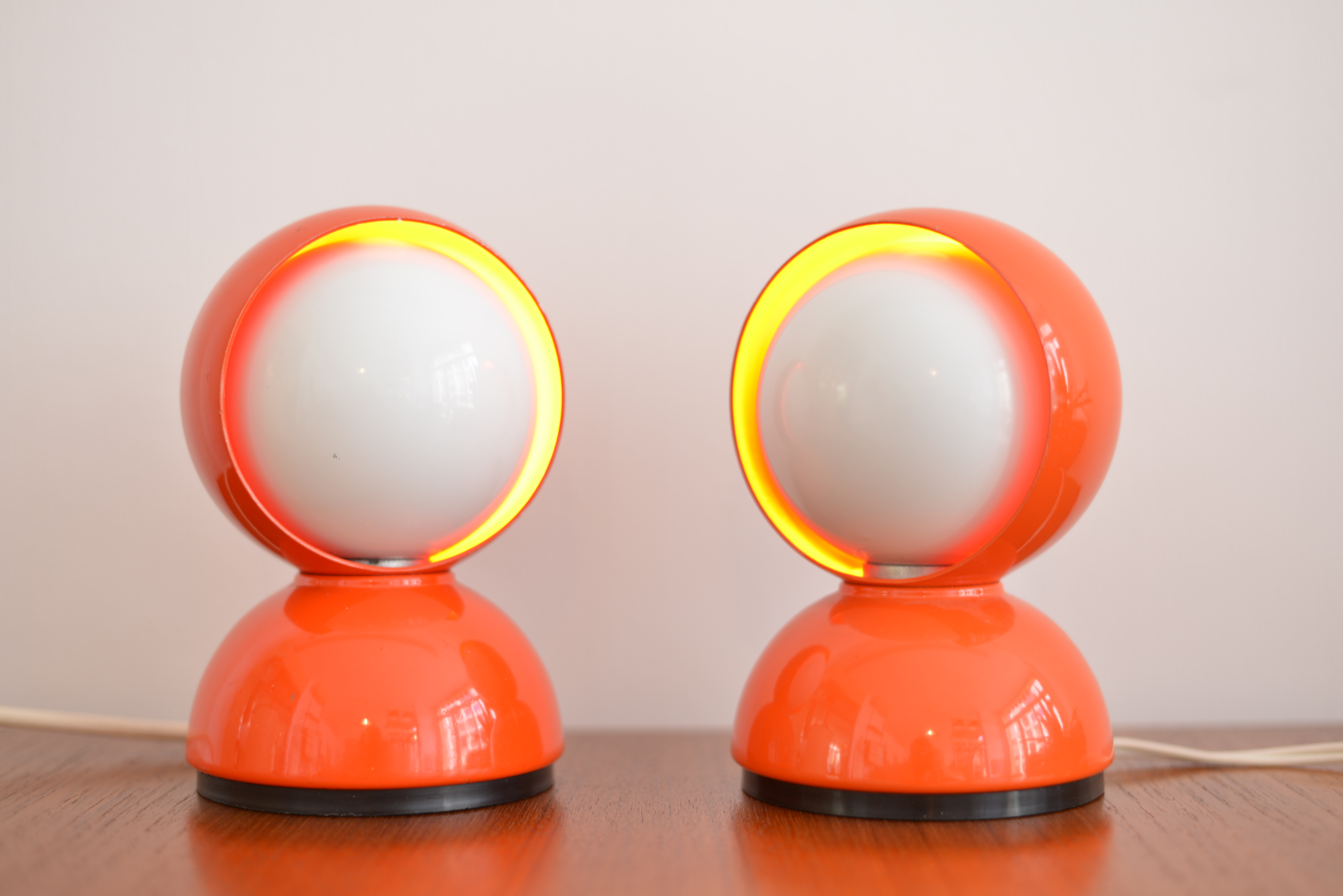 Eclisse Table Lamps by Vico Magistretti