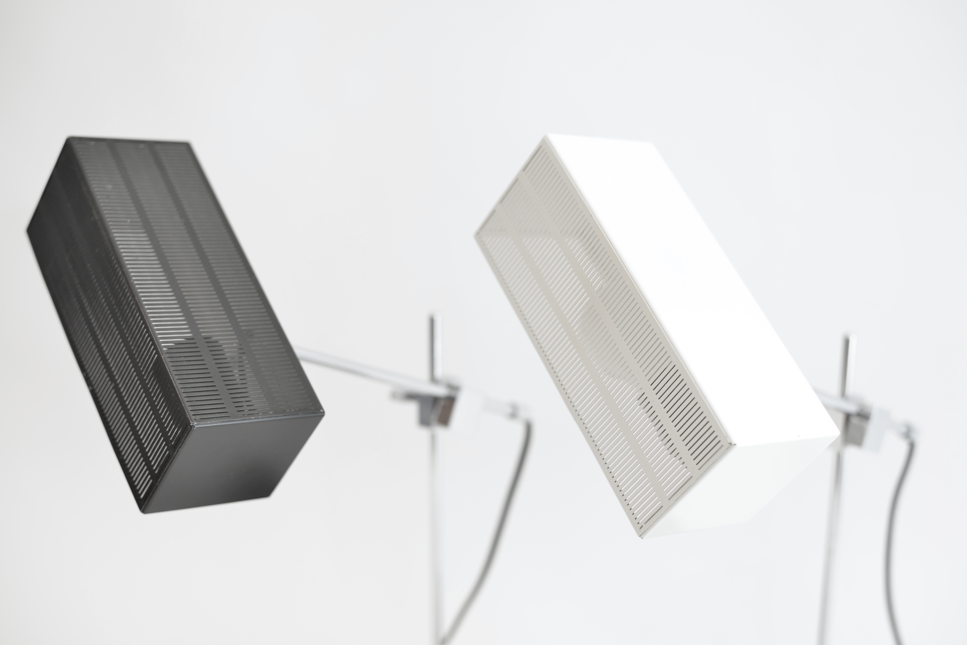 Max Bietenholz AG Kloten Cube Lamps Lampe Black and White