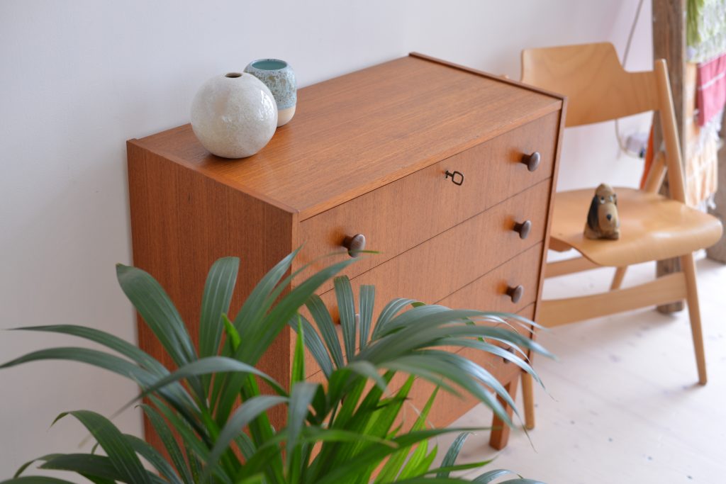 Little teak drawer heyday moebel zurich zuerich binz altstetten vintage mid century