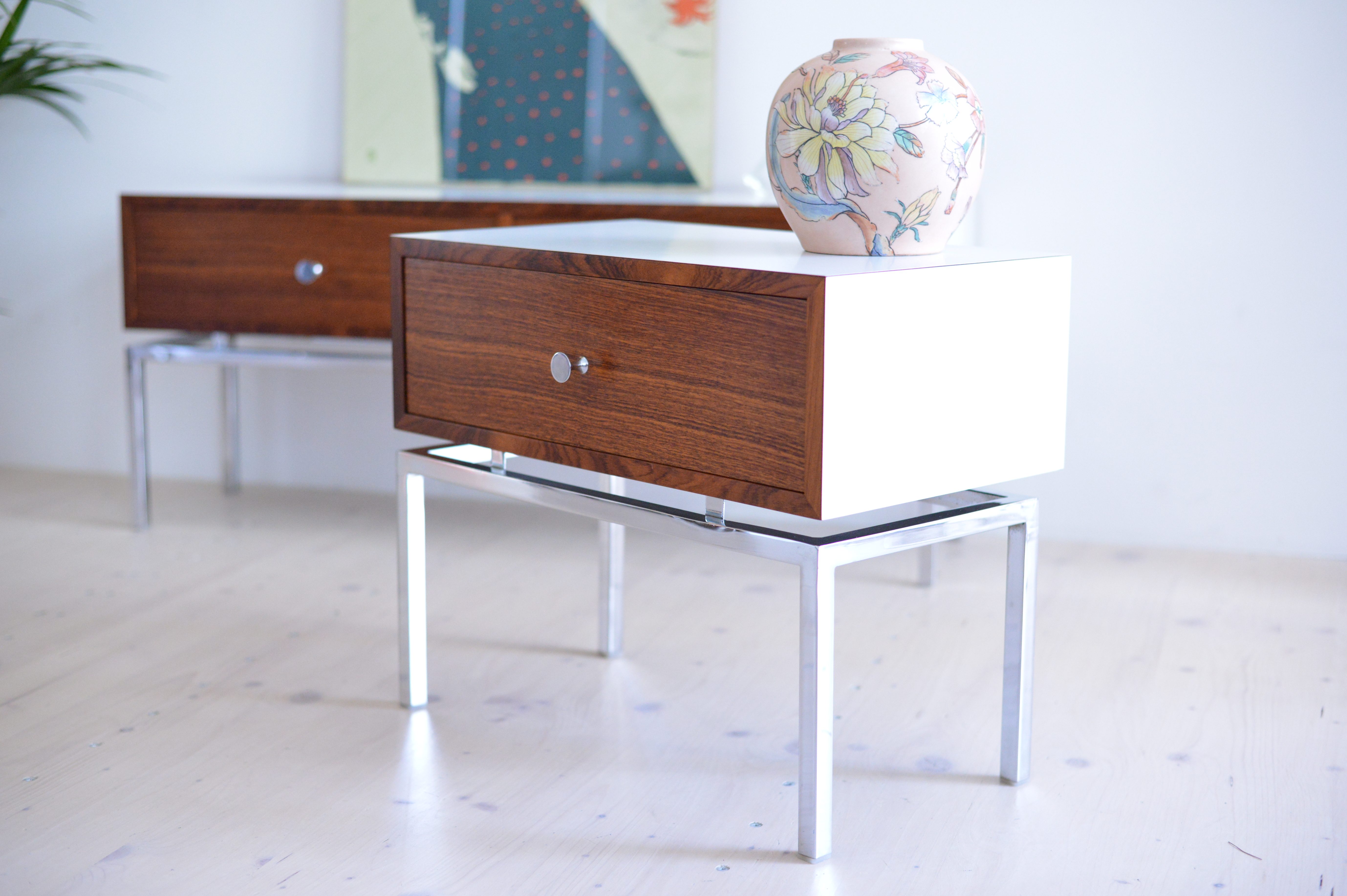 Hans Eichenberger Attr Victoria Möbel Rosewood Little Drawer Lowboard Set heyday möbel moebel Zurich Zürich Binz