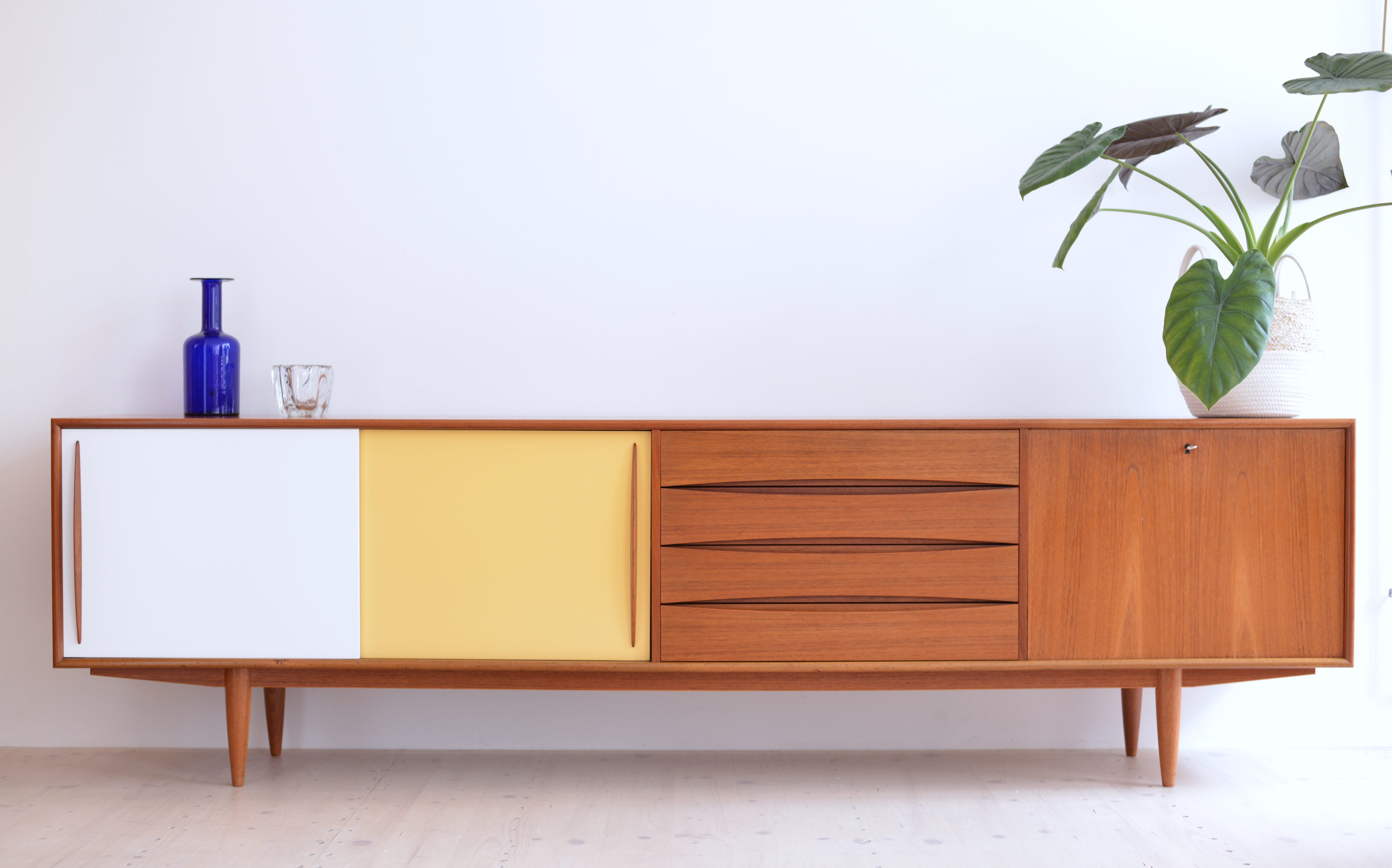 Moebel Pfister Long Teak Sideboard Arne Vodder heyday möbel moebel Zürich Zurich Binz Altstetten
