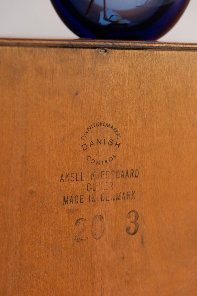 Aksel Kjersgaard Teak Dresser. Designed by Kai Kristiansen for Aksel Kjersgaard. Produced in Denmark, 1956. Available at heyday möbel, Grubenstrasse 19, 8045 Zürich, Switzerland. Mid-Century Modern Furniture and Other Stuff.