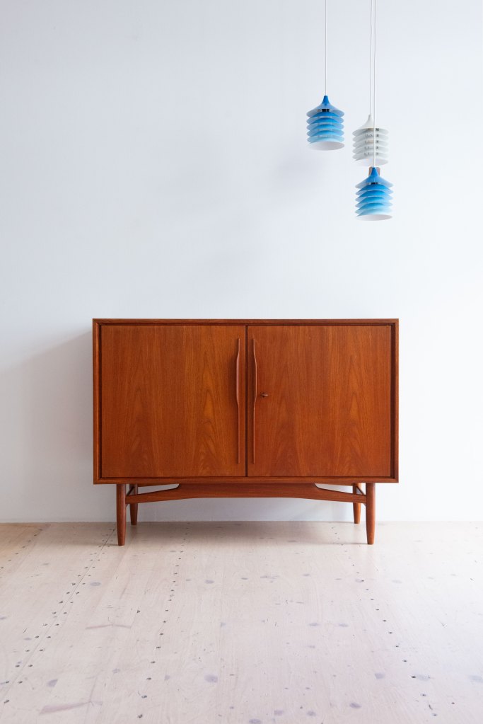 Swiss Teak Sideboard. Available at heyday möbel, Grubenstrasse 19, 8045 Zurich.
