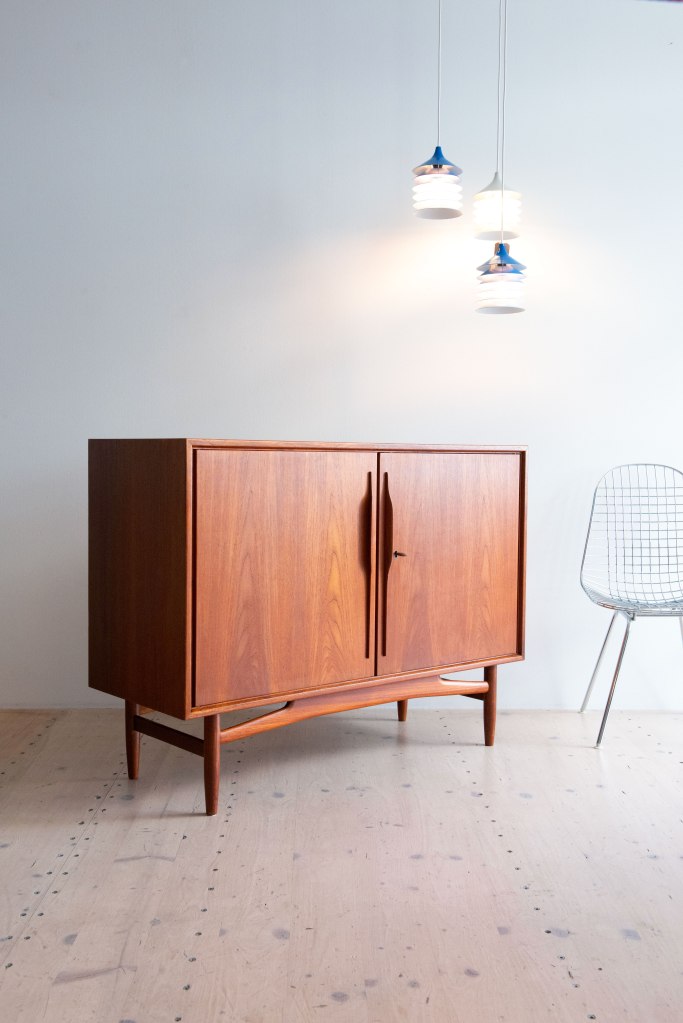 Swiss Teak Sideboard. Available at heyday möbel, Grubenstrasse 19, 8045 Zurich.