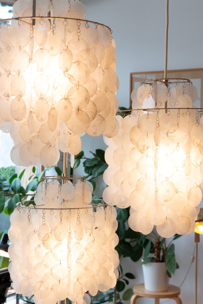 Verner Panton Pendant Lamps. Designed by Verner Panton in 1964. Available at heyday möbel, Grubenstrasse 19, 8045 Zürich, Switzerland.