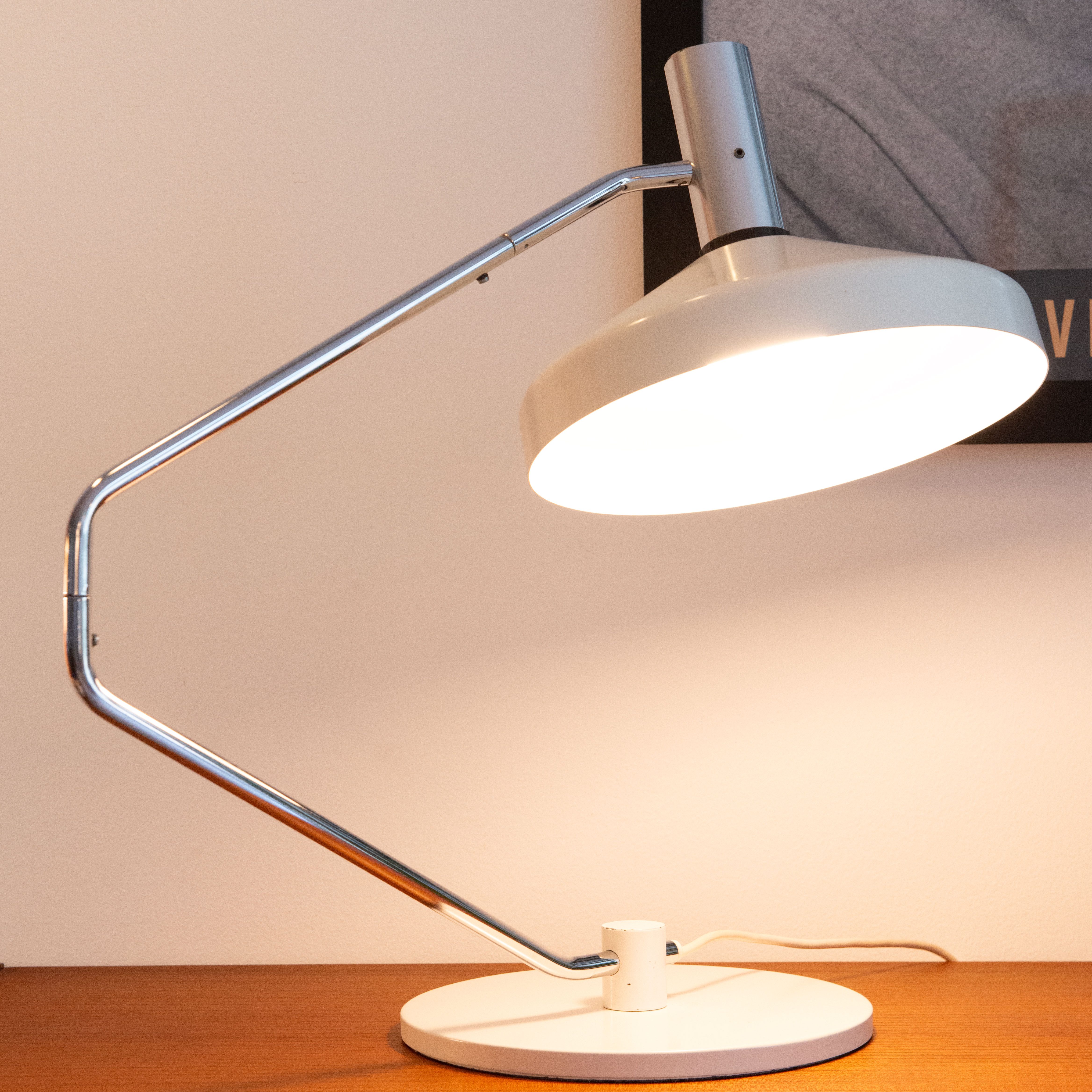 Pentarkus Lamp by Rico and Rosmarie Baltensweiler. Designed in Switzerland, 1965.