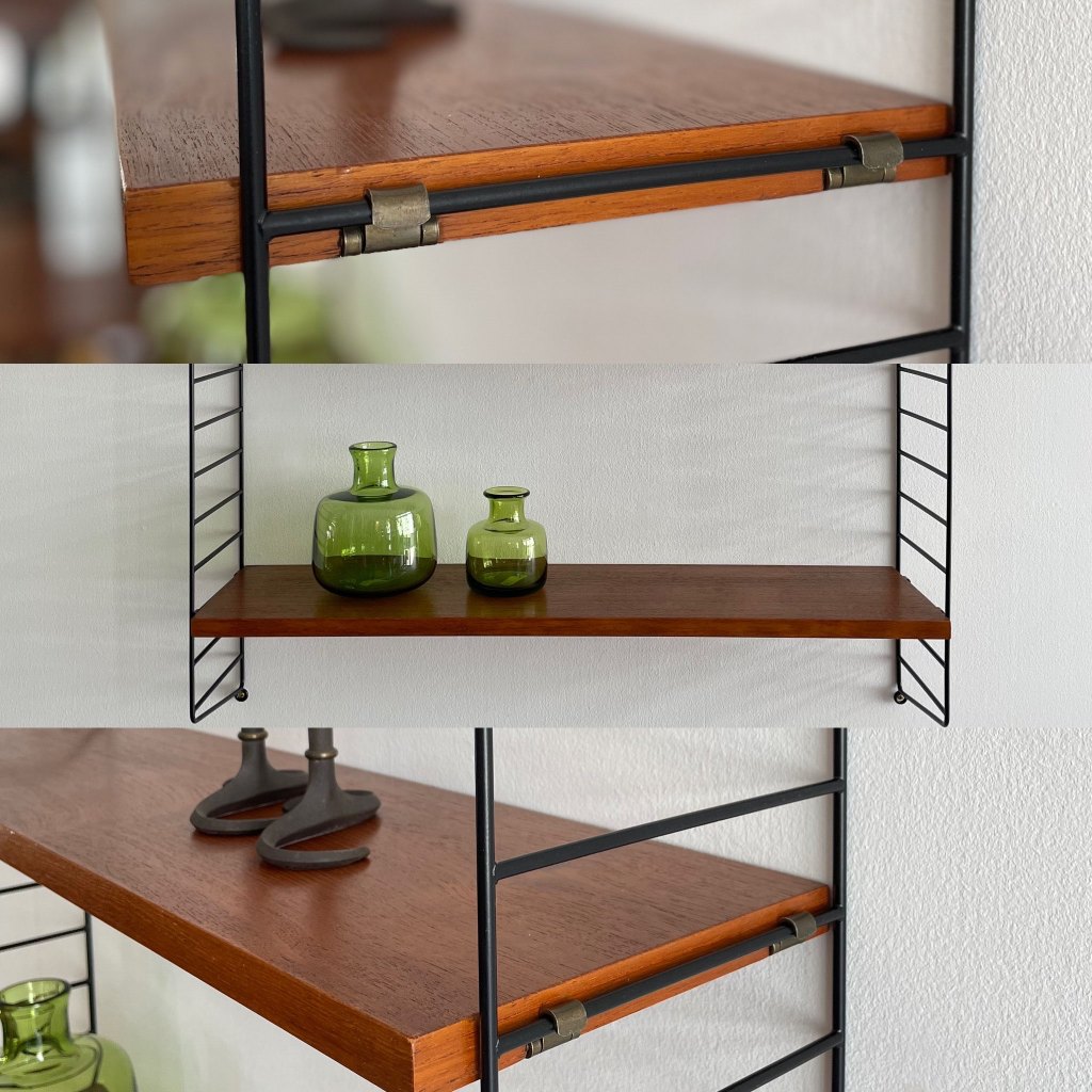 Nisse Strinning Wall Unit in Teak. Available at heyday möbel, Grubenstrasse 19, 8045 Zürich, Switzerland.