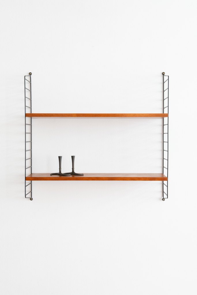 Nisse Strinning Wall Unit in Teak. Available at heyday möbel, Grubenstrasse 19, 8045 Zürich, Switzerland.