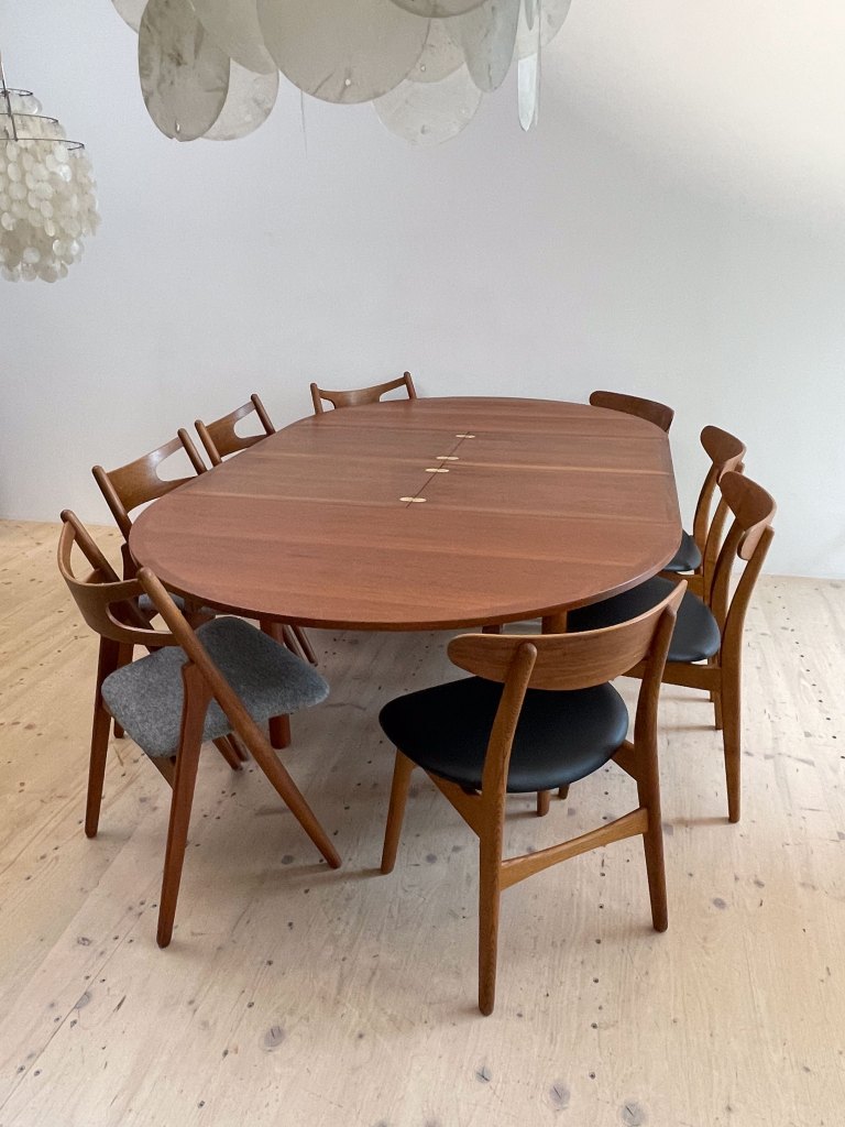 Borge Møgensen Øresund Teak Dining Table Model 140 Producer: Karl Andersson & Söner Øresund