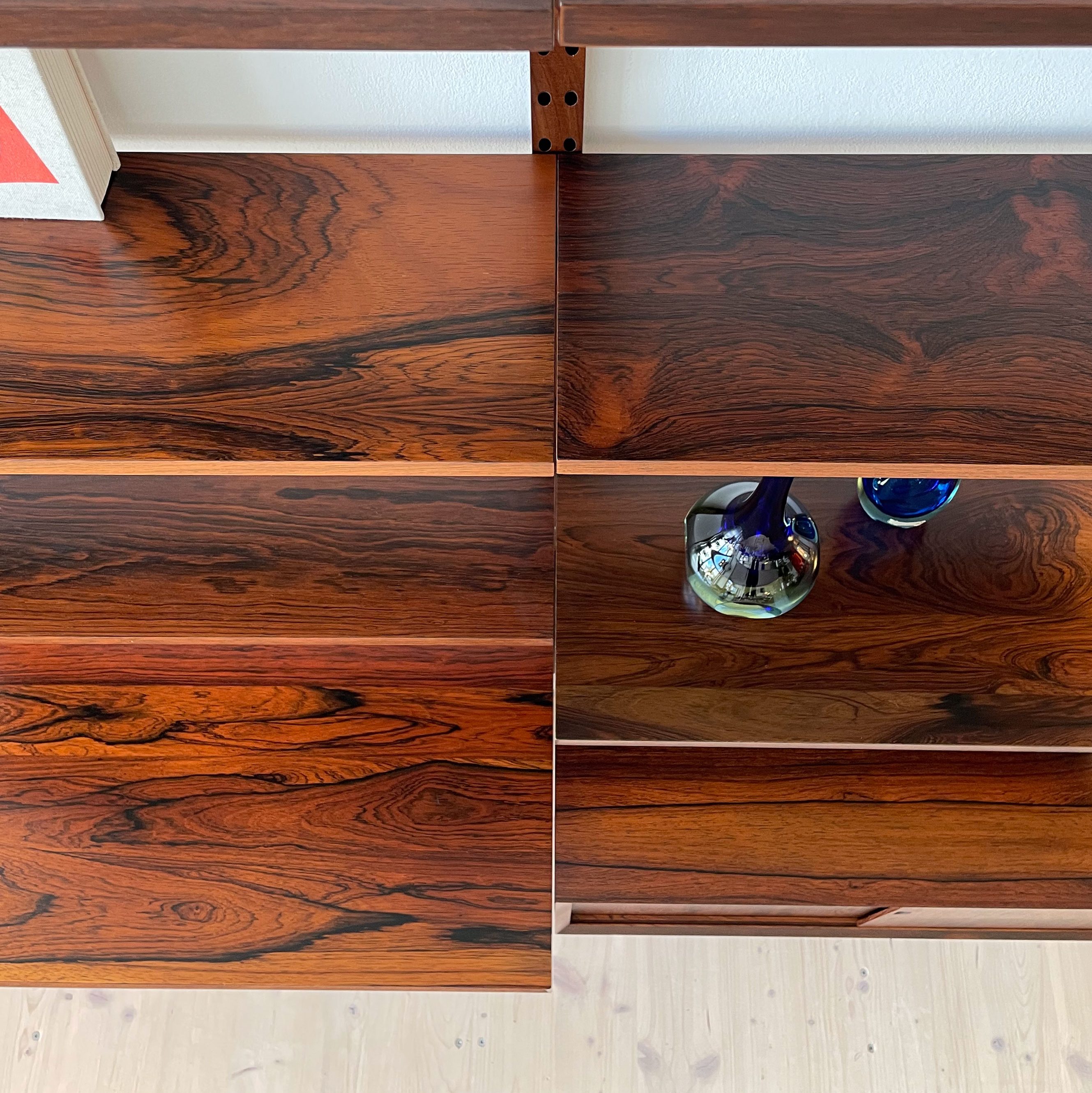 Cado Wall Unit in Rosewood. Poul Cadovius, Denmark, 1960s