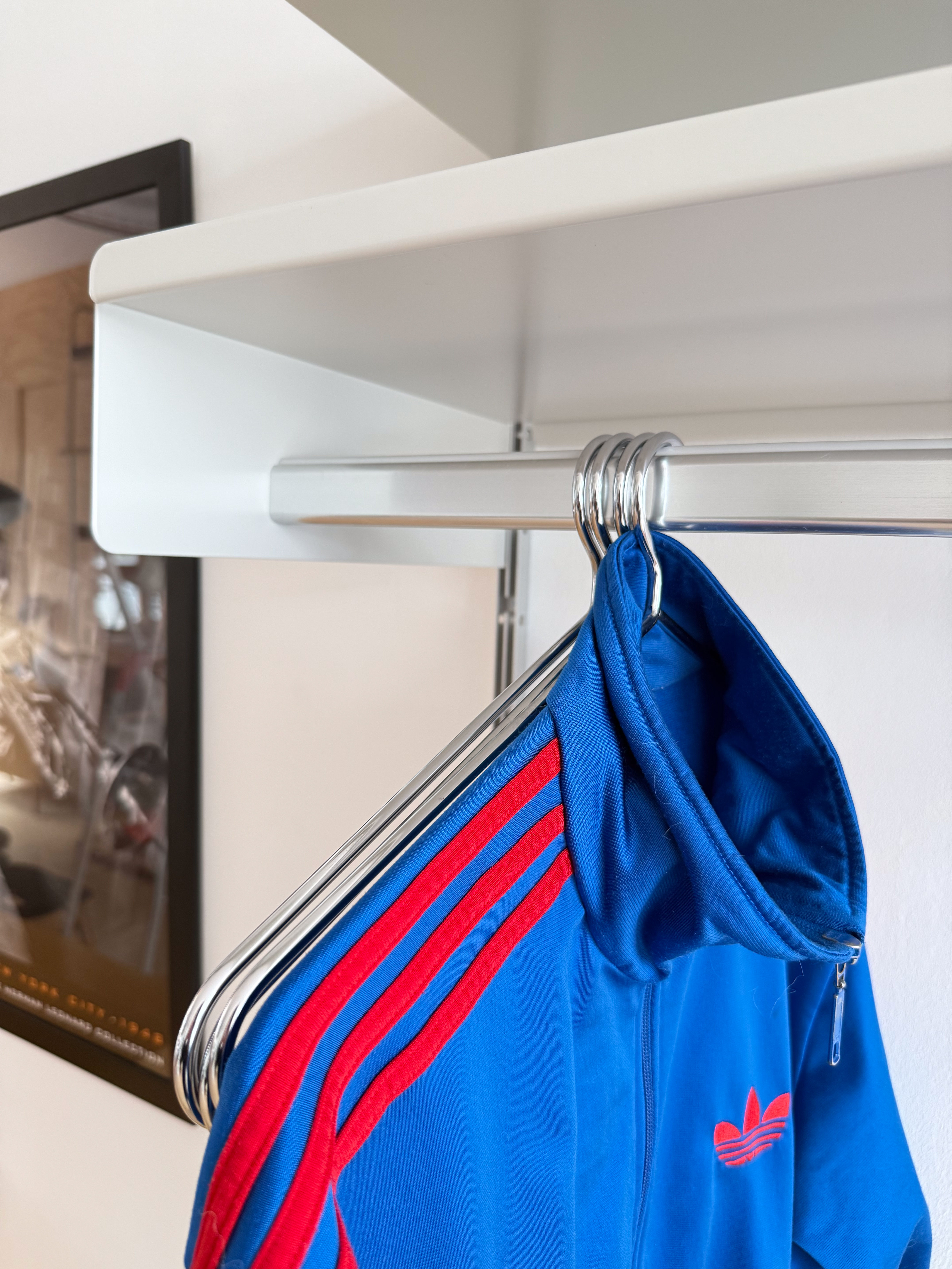 Vitsoe Hanging Storage Unit with Clothing Rack and Two Drawers.