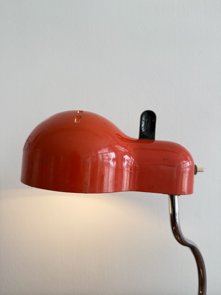 Joe Colombo Minitopo Little Mouse Table Lamp. Available at heyday möbel, Grubenstrasse 19, 8045 Zürich, Switzerland.